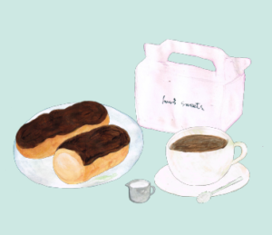 LINEスタンプ　エクレア