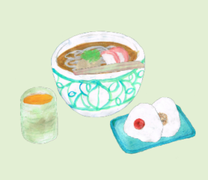 LINEスタンプ　そば