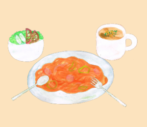 LINEスタンプ　ナポリタン