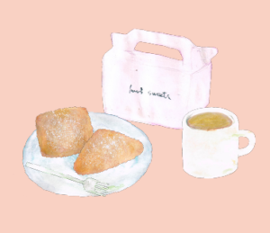 LINEスタンプ　ベニエ