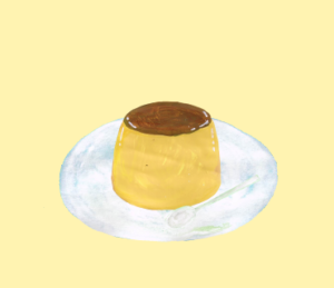 LINEスタンプ　プリン