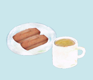 LINEスタンプ　フィナンシェ