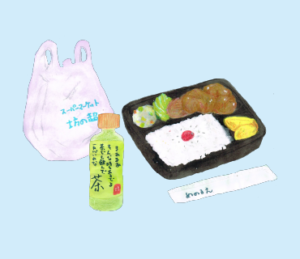 LINEスタンプ　お弁当