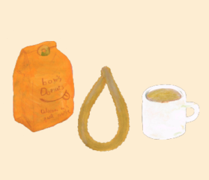 LINEスタンプ　チュロス