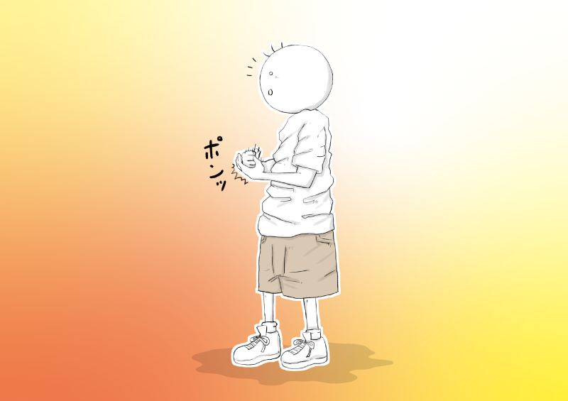 ポンな坊太 イラスト