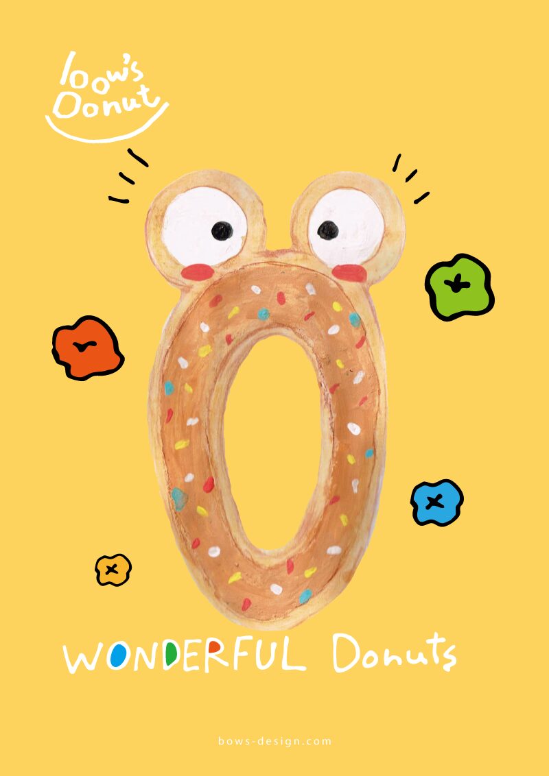 ワンダフルドーナツ　イラスト