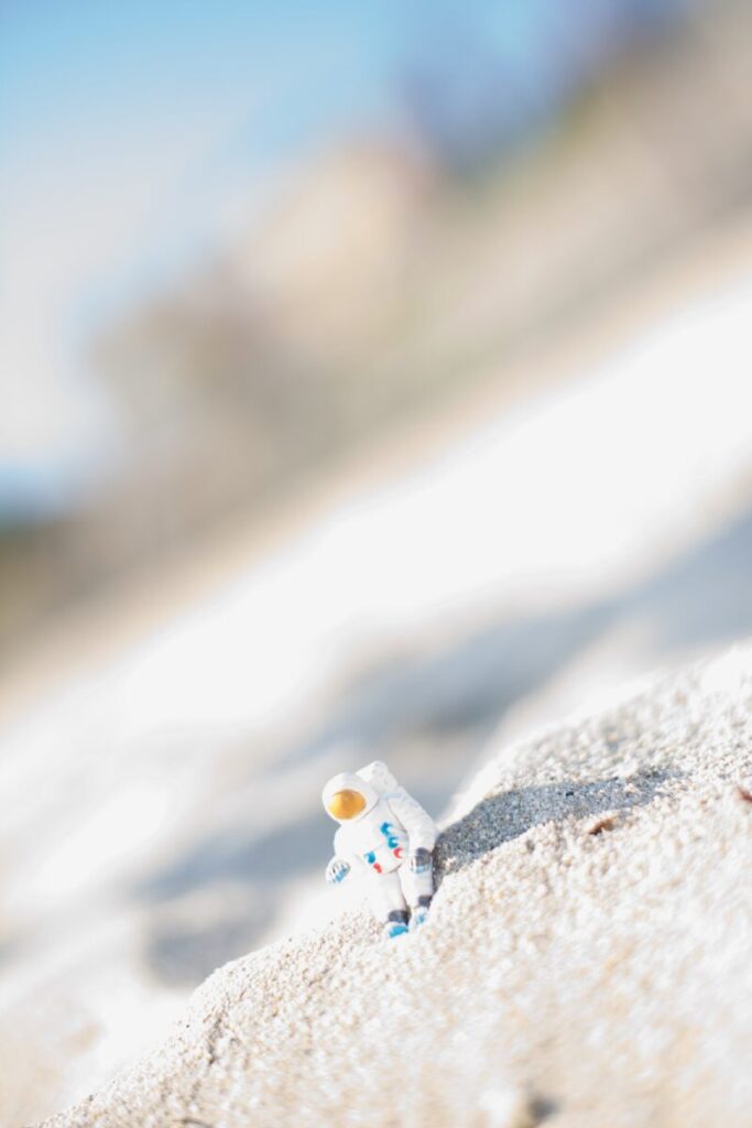 宇宙飛行士　ミニチュア