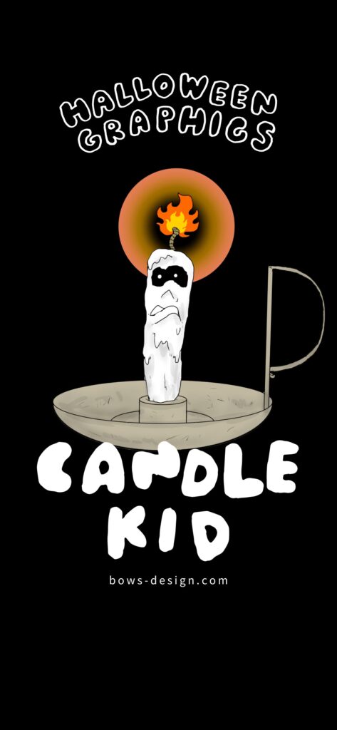 ハロウィングラフィックス　ろうそく小僧