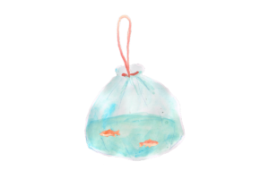 金魚　イラスト