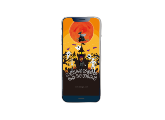ハロウィングラフィックス　スマホ用壁紙
