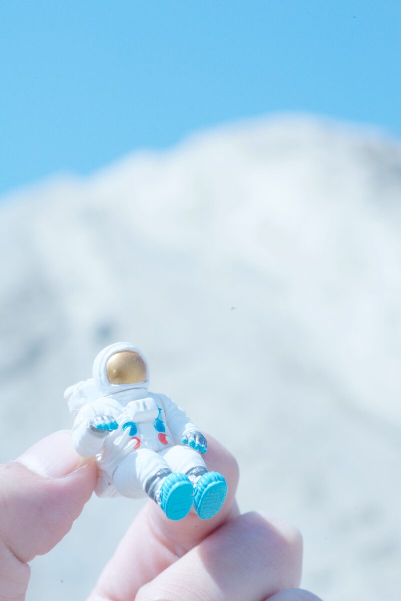 宇宙飛行士　ミニチュア