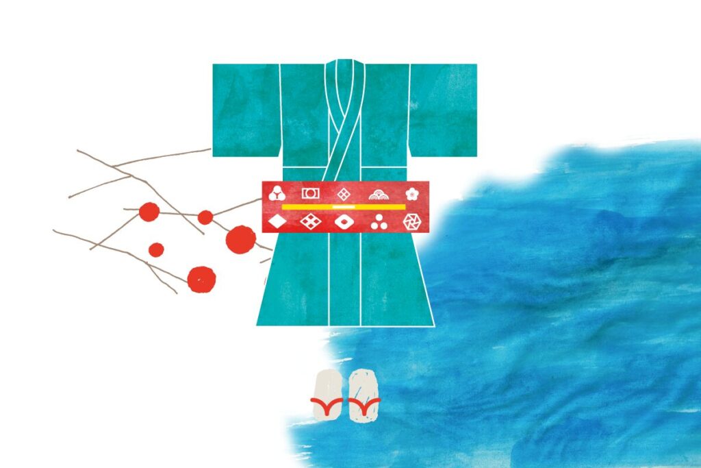 浴衣　イラスト