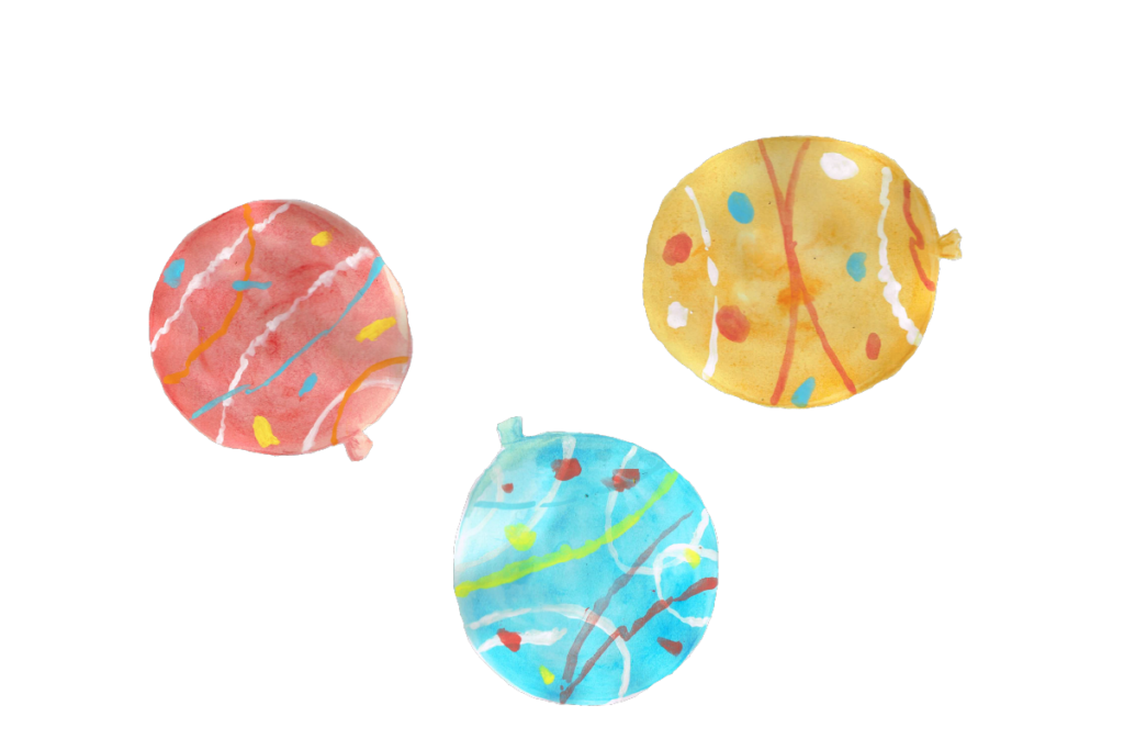 水風船 イラスト