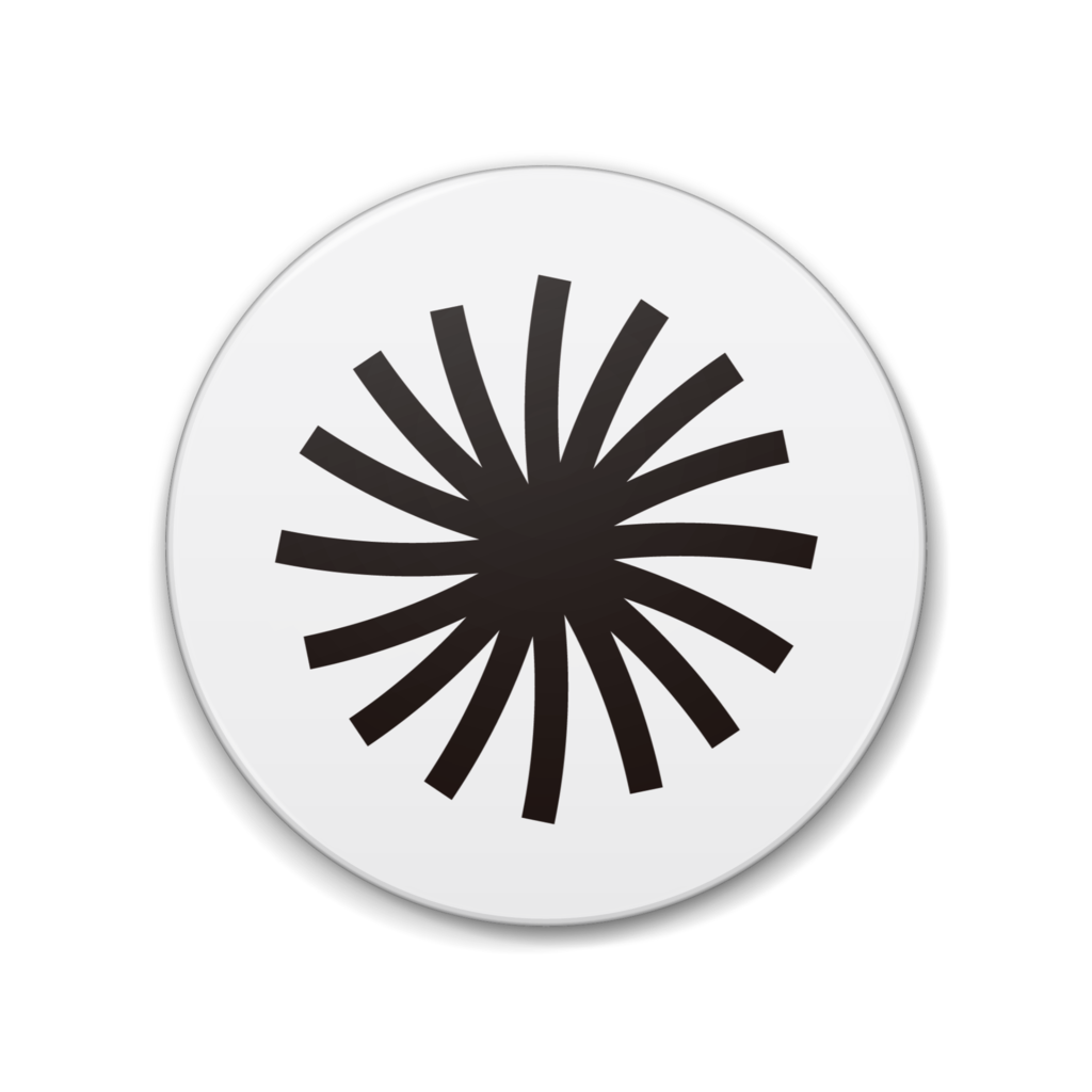 めくるめく一　イラスト缶バッジ