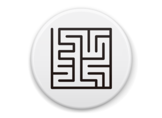 MEZE イラスト缶バッジ