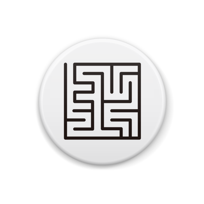 MEZE イラスト缶バッジ