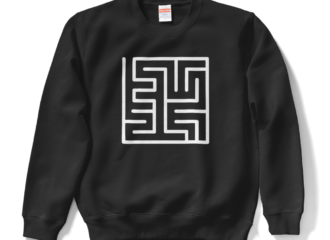 MAZE　イラストスウェット