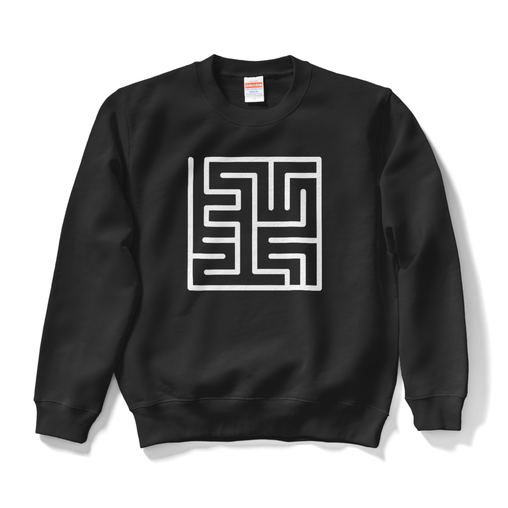 MAZE　イラストスウェット