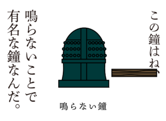 鳴らない鐘　思考的実験
