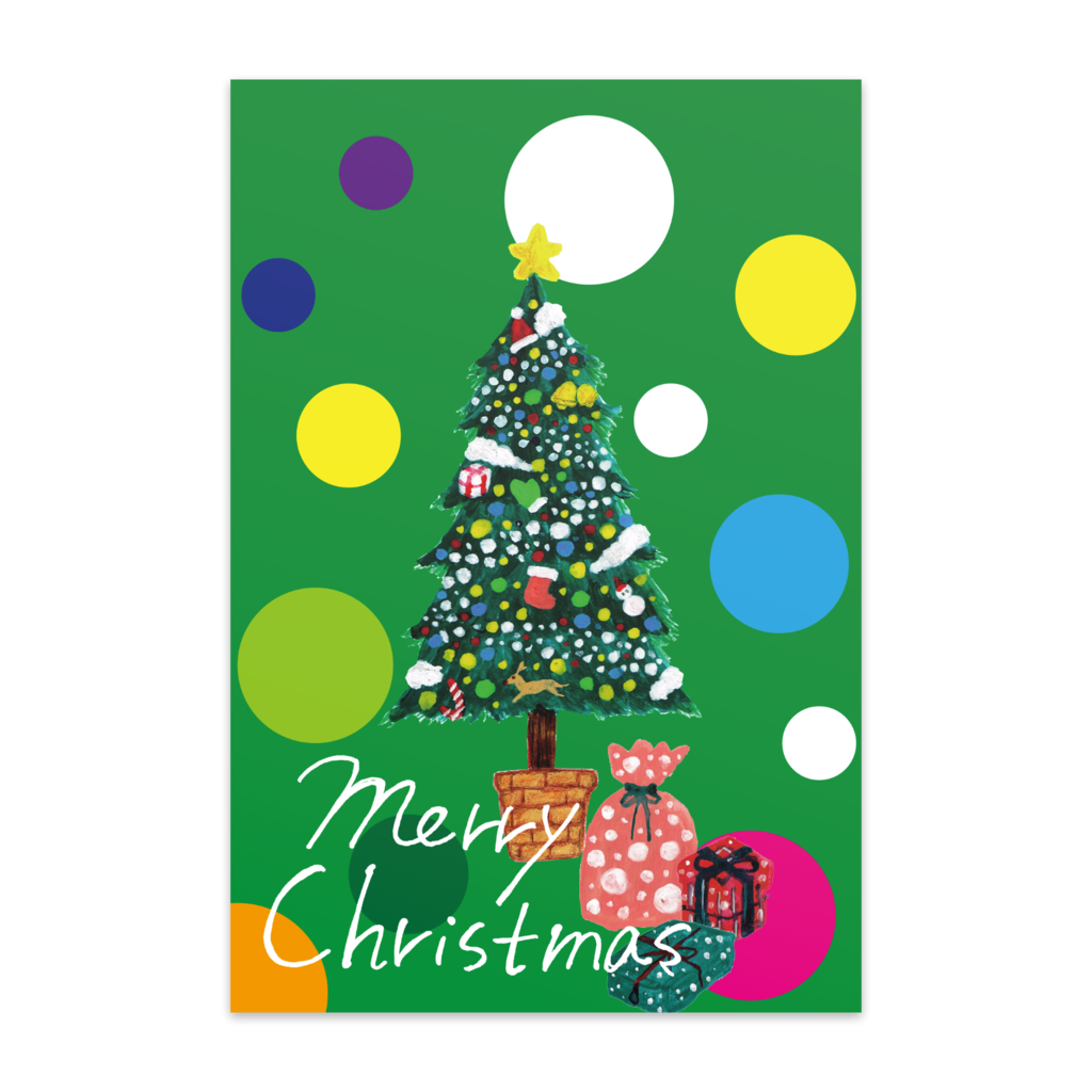クリスマス　ポストカード