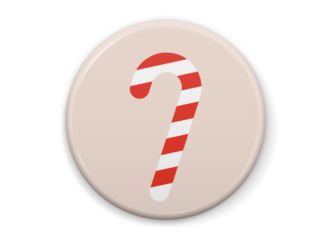 キャンディのイラスト缶バッジ