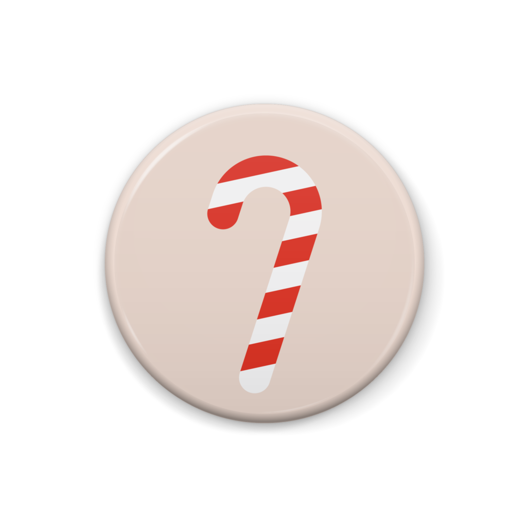 キャンディのイラスト缶バッジ