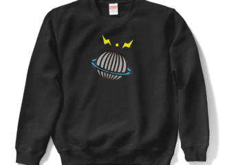 感覚の中にあるUFO　イラストスウェット