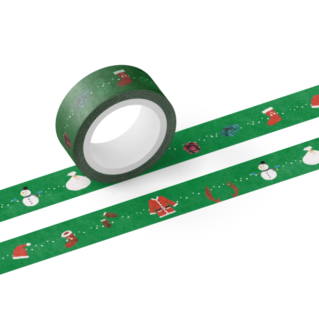 クリスマスのマスキングテープ