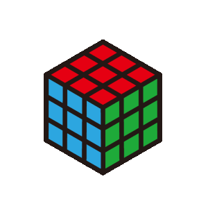 ルービックキューブ　gif イラスト
