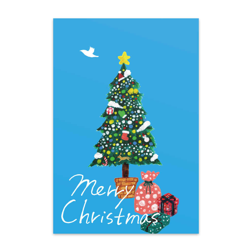 クリスマス　ポストカード