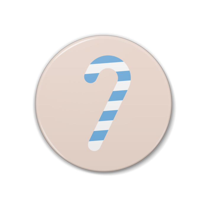 キャンディのイラスト缶バッジ