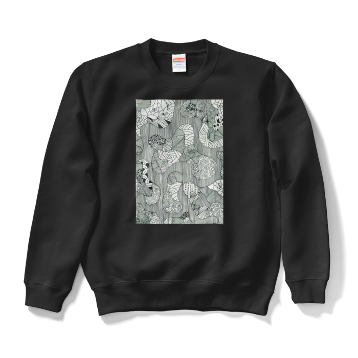 アメーバ　纏　吹き出しイラストスウェット