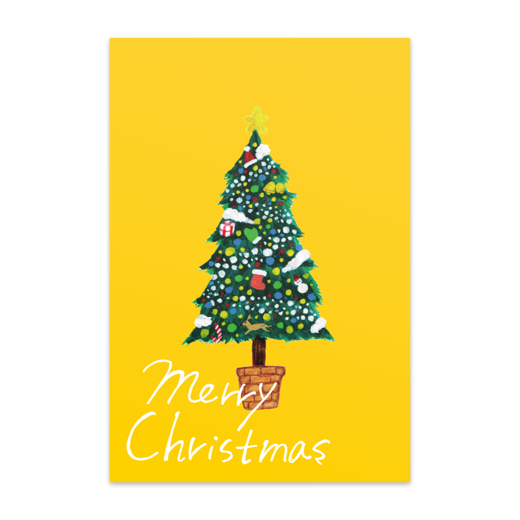 クリスマス　ポストカード