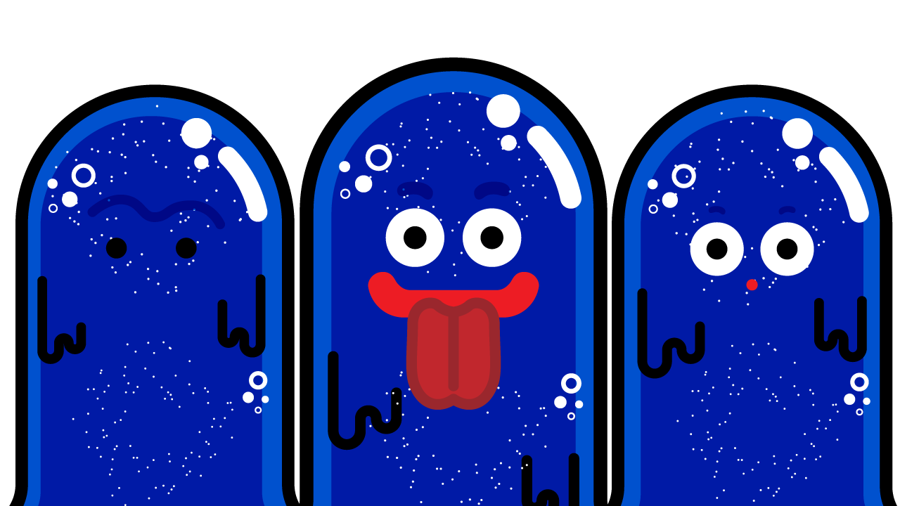 海坊主　イラスト