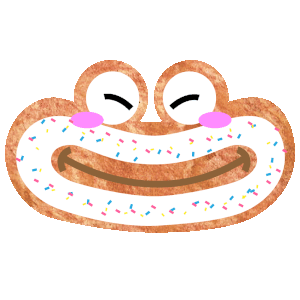 わくわくドーナツ　gifアニメ