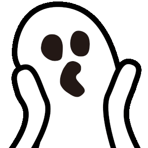 お化け　叫び gifアニメ